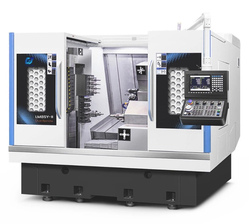 Фото Двухшпиндельный токарно-фрезерный обрабатывающий центр JTC LM6SY-II